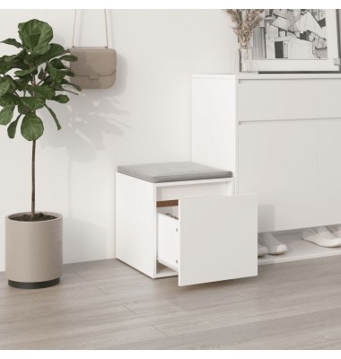  Dėžė-stalčius, baltos spalvos, 40,5x40x40cm, apdirbta mediena - Daiktadėžės - 3