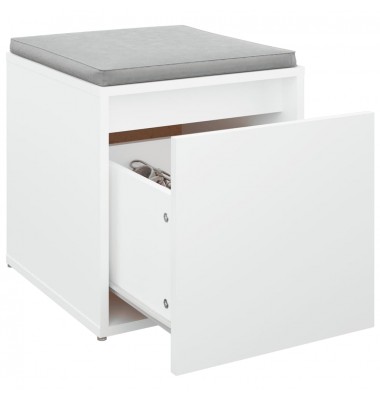  Dėžė-stalčius, baltos spalvos, 40,5x40x40cm, apdirbta mediena - Daiktadėžės - 5