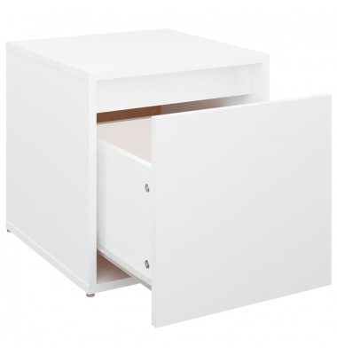  Dėžė-stalčius, baltos spalvos, 40,5x40x40cm, apdirbta mediena - Daiktadėžės - 6