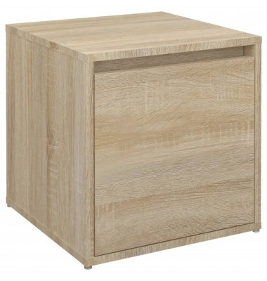  Dėžė-stalčius, ąžuolo spalvos, 40,5x40x40cm, apdirbta mediena - Daiktadėžės - 2