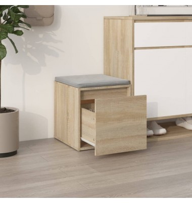  Dėžė-stalčius, ąžuolo spalvos, 40,5x40x40cm, apdirbta mediena - Daiktadėžės - 3