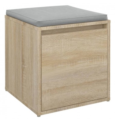  Dėžė-stalčius, ąžuolo spalvos, 40,5x40x40cm, apdirbta mediena - Daiktadėžės - 4