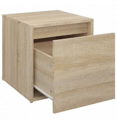  Dėžė-stalčius, ąžuolo spalvos, 40,5x40x40cm, apdirbta mediena - Daiktadėžės - 6