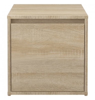  Dėžė-stalčius, ąžuolo spalvos, 40,5x40x40cm, apdirbta mediena - Daiktadėžės - 7