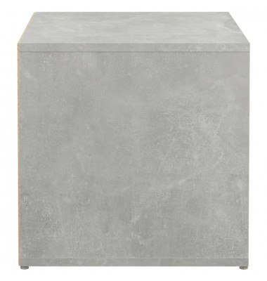  Dėžė-stalčius, betono pilka, 40,5x40x40cm, apdirbta mediena - Daiktadėžės - 8