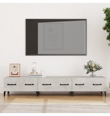  Televizoriaus spintelė, betono pilka, 150x34,5x30cm, mediena - TV spintelės - 1