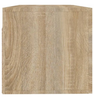  Sieninė spintelė, ąžuolo, 100x36,5x35cm, apdirbta mediena - Biuro spintos, spintelės - 6