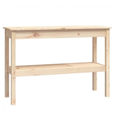  Konsolinis staliukas, 110x40x75cm, pušies medienos masyvas - Žurnaliniai staliukai - 2
