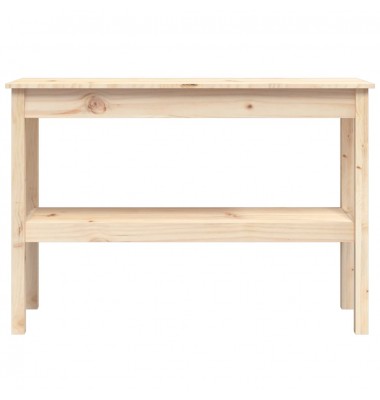  Konsolinis staliukas, 110x40x75cm, pušies medienos masyvas - Žurnaliniai staliukai - 3