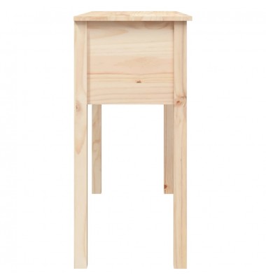  Konsolinis staliukas, 100x35x75cm, pušies medienos masyvas - Žurnaliniai staliukai - 8