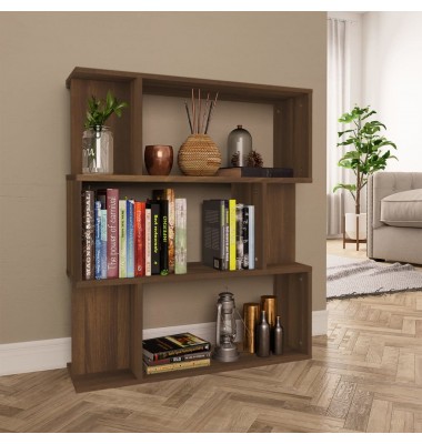  Spintelė knygoms/kambario pertvara, ruda, 80x24x96cm, mediena - Pastatomos lentynos, spintelės - 1