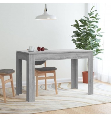  Valgomojo stalas, pilkas ąžuolo, 120x60x76cm, mediena - Stalai - 1