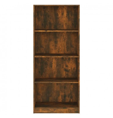  Spintelė knygoms, 4 aukštų, ąžuolo, 60x24x142cm, mediena - Pastatomos lentynos, spintelės - 4