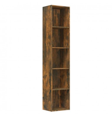  Spintelė knygoms, dūminio ąžuolo, 40x30x189cm, apdirbta mediena - Pastatomos lentynos, spintelės - 2