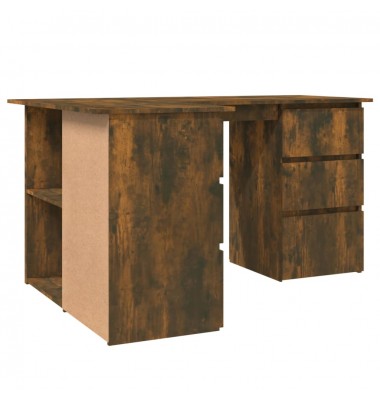  Kampinis rašomasis stalas, ąžuolo, 145x100x76cm, mediena - Rašomieji stalai - 5