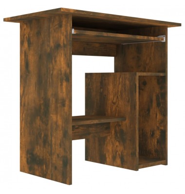  Rašomasis stalas, dūminio ąžuolo spalvos, 80x45x74cm, mediena - Rašomieji stalai - 4