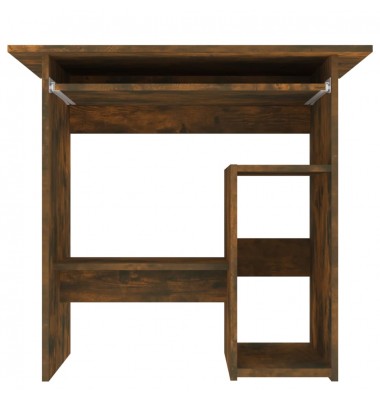  Rašomasis stalas, dūminio ąžuolo spalvos, 80x45x74cm, mediena - Rašomieji stalai - 5