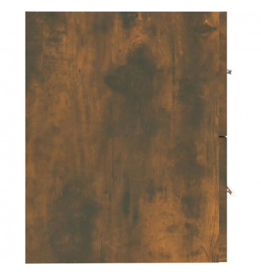 Spintelė praustuvui, dūminio ąžuolo, 60x38,5x48cm, mediena - Vonios spintelės, veidrodžiai - 4