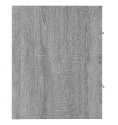Spintelė praustuvui, pilka ąžuolo, 60x38,5x48cm, mediena - Vonios spintelės, veidrodžiai - 4