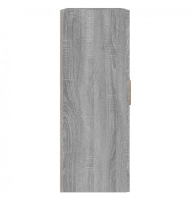  Sieninė spintelė, pilka ąžuolo, 69,5x32,5x90cm, mediena - Pakabinamos lentynos, spintelės - 7