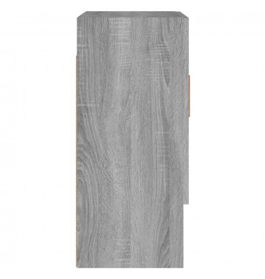  Sieninė spintelė, pilka ąžuolo, 60x31x70cm, apdirbta mediena - Biuro spintos, spintelės - 6