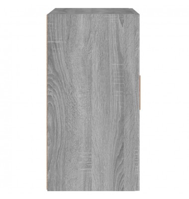  Sieninė spintelė, pilka ąžuolo, 60x30x60cm, apdirbta mediena - Biuro spintos, spintelės - 6