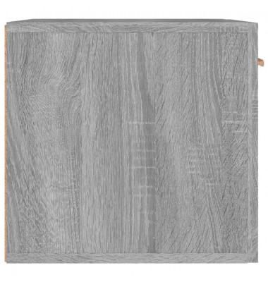  Sieninė spintelė, pilka ąžuolo, 60x36,5x35cm, apdirbta mediena - Biuro spintos, spintelės - 6