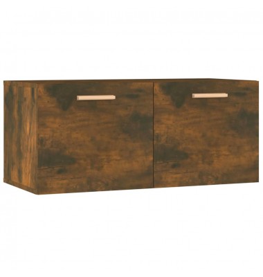  Sieninė spintelė, dūminio ąžuolo, 80x35x36,5cm, mediena - Biuro spintos, spintelės - 2