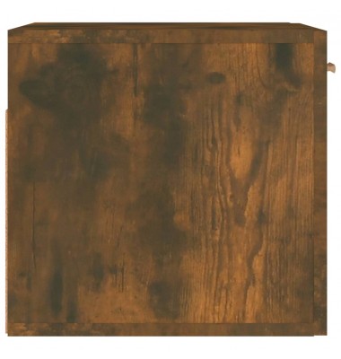  Sieninė spintelė, dūminio ąžuolo, 80x35x36,5cm, mediena - Biuro spintos, spintelės - 6