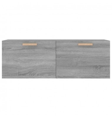  Sieninė spintelė, pilka ąžuolo, 100x36,5x35cm, apdirbta mediena - Biuro spintos, spintelės - 5