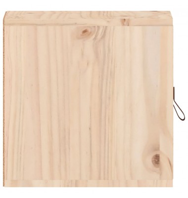  Sieninė spintelė, 31,5x30x30cm, pušies medienos masyvas - Pakabinamos lentynos, spintelės - 4