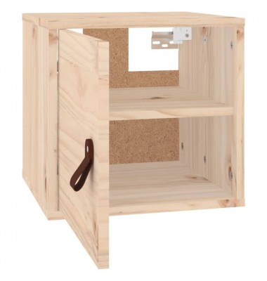  Sieninė spintelė, 31,5x30x30cm, pušies medienos masyvas - Pakabinamos lentynos, spintelės - 5