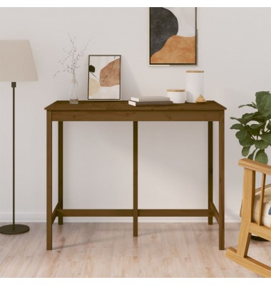  Baro stalas, medaus rudas, 140x80x110cm, pušies masyvas - Stalai - 1