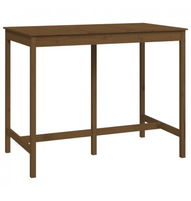  Baro stalas, medaus rudas, 140x80x110cm, pušies masyvas - Stalai - 2