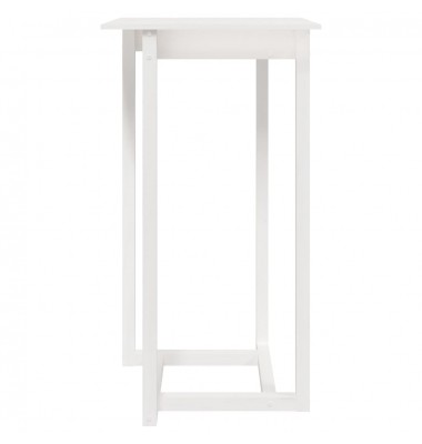  Baro stalas, baltas, 60x60x110cm, pušies medienos masyvas - Stalai - 3