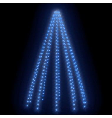  Kalėdų eglutės girlianda su 250 mėlynų LED lempučių, 250cm - Kalėdinis apšvietimas - 4