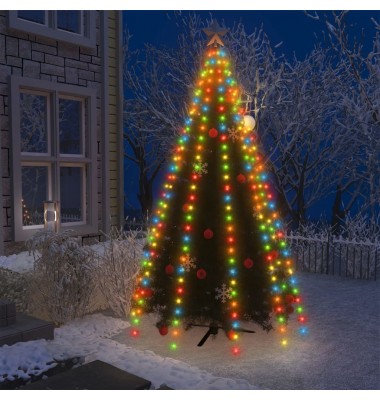  Kalėdų eglutės girlianda su 250 spalvotų LED lempučių, 250cm - Kalėdinis apšvietimas - 1