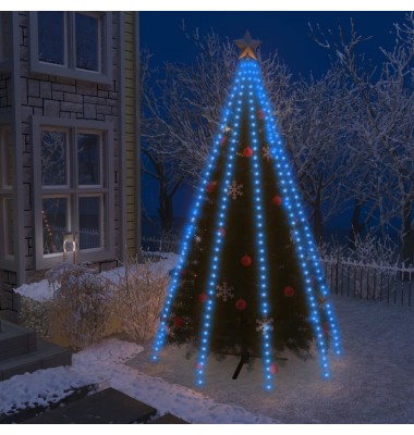  Kalėdų eglutės girlianda su 400 mėlynų LED lempučių, 400cm - Kalėdinis apšvietimas - 1