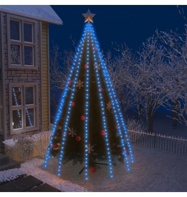  Kalėdų eglutės girlianda su 500 mėlynų LED lempučių, 500cm - Kalėdinis apšvietimas - 1