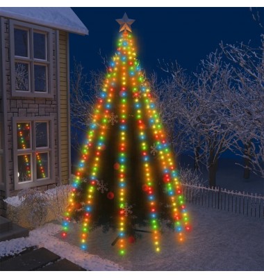  Kalėdų eglutės girlianda su 500 spalvotų LED lempučių, 500cm - Kalėdinis apšvietimas - 1