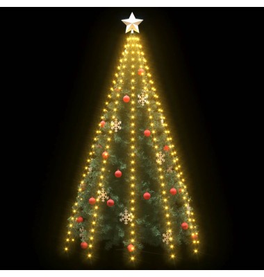  Kalėdinė girlianda eglutei-tinklas su 300 LED lempučių, 300cm - Kalėdinis apšvietimas - 3