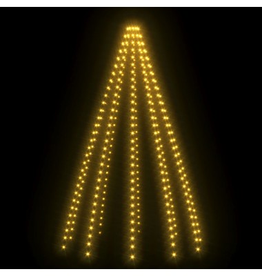  Kalėdinė girlianda eglutei-tinklas su 300 LED lempučių, 300cm - Kalėdinis apšvietimas - 4
