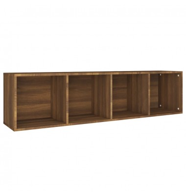  Knygų/televizoriaus spintelė, ruda, 36x30x143cm, mediena - Pastatomos lentynos, spintelės - 5
