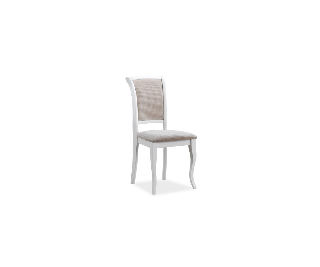 Kėdė MN Balta/Smėlio aud.132 - Valgomojo Kėdės - 1