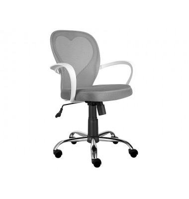 Kėdė su ratukais DAI Pilka - Biuro kėdės - 1