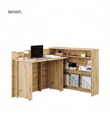 Sulankstomas Darbo stalas Lenart WORK CONCEPT - Pakeliamos Lovos BED CONCEPT - 1