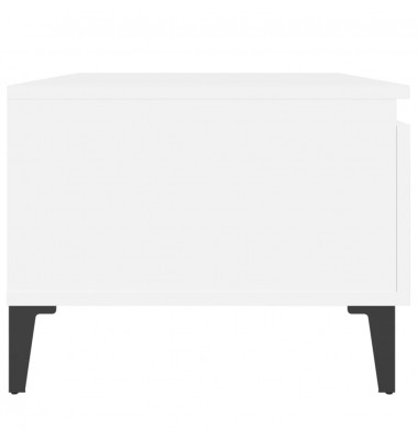  Staliukas, baltos spalvos, 50x46x35cm, apdirbta mediena - Žurnaliniai staliukai - 8