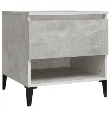  Staliukas, betono pilkas, 50x46x50cm, apdirbta mediena - Žurnaliniai staliukai - 2