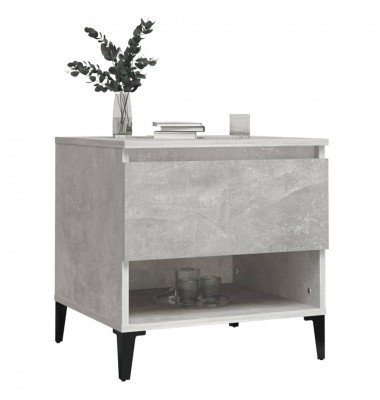  Staliukas, betono pilkas, 50x46x50cm, apdirbta mediena - Žurnaliniai staliukai - 4