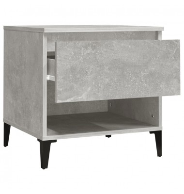  Staliukas, betono pilkas, 50x46x50cm, apdirbta mediena - Žurnaliniai staliukai - 7